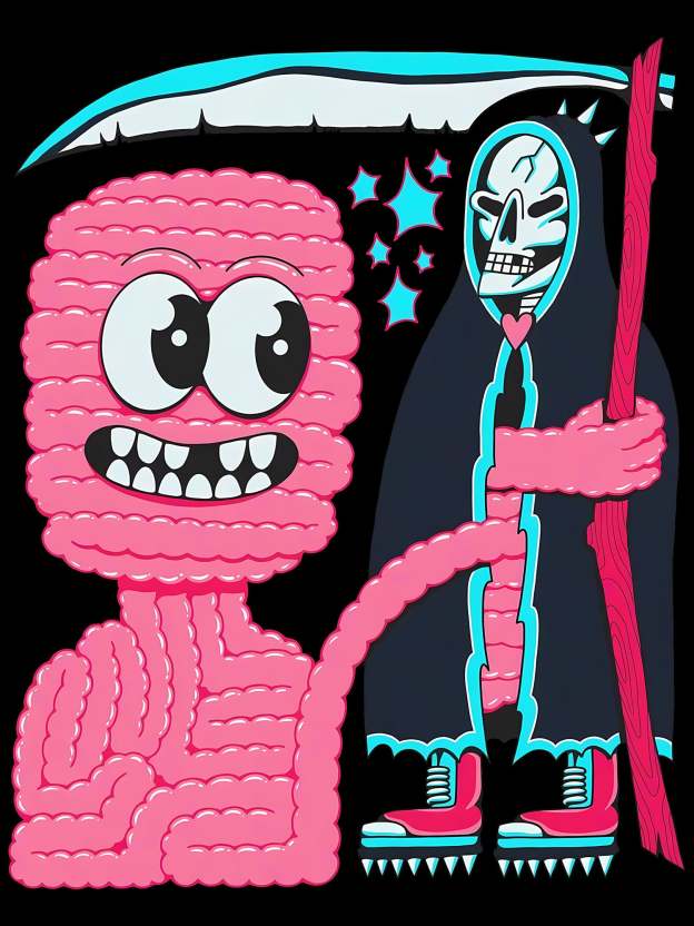 Oh My Gut Washed Tshirt