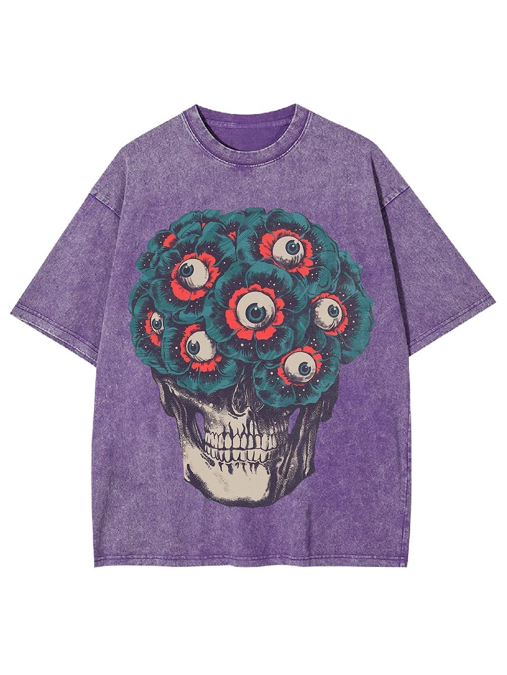 Blooming Gaze Washed Tshirt