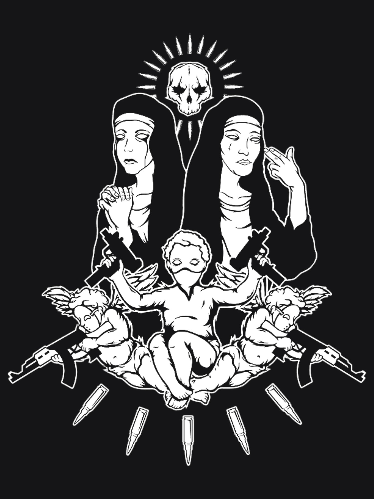 Heaven Gang Washed Tshirt