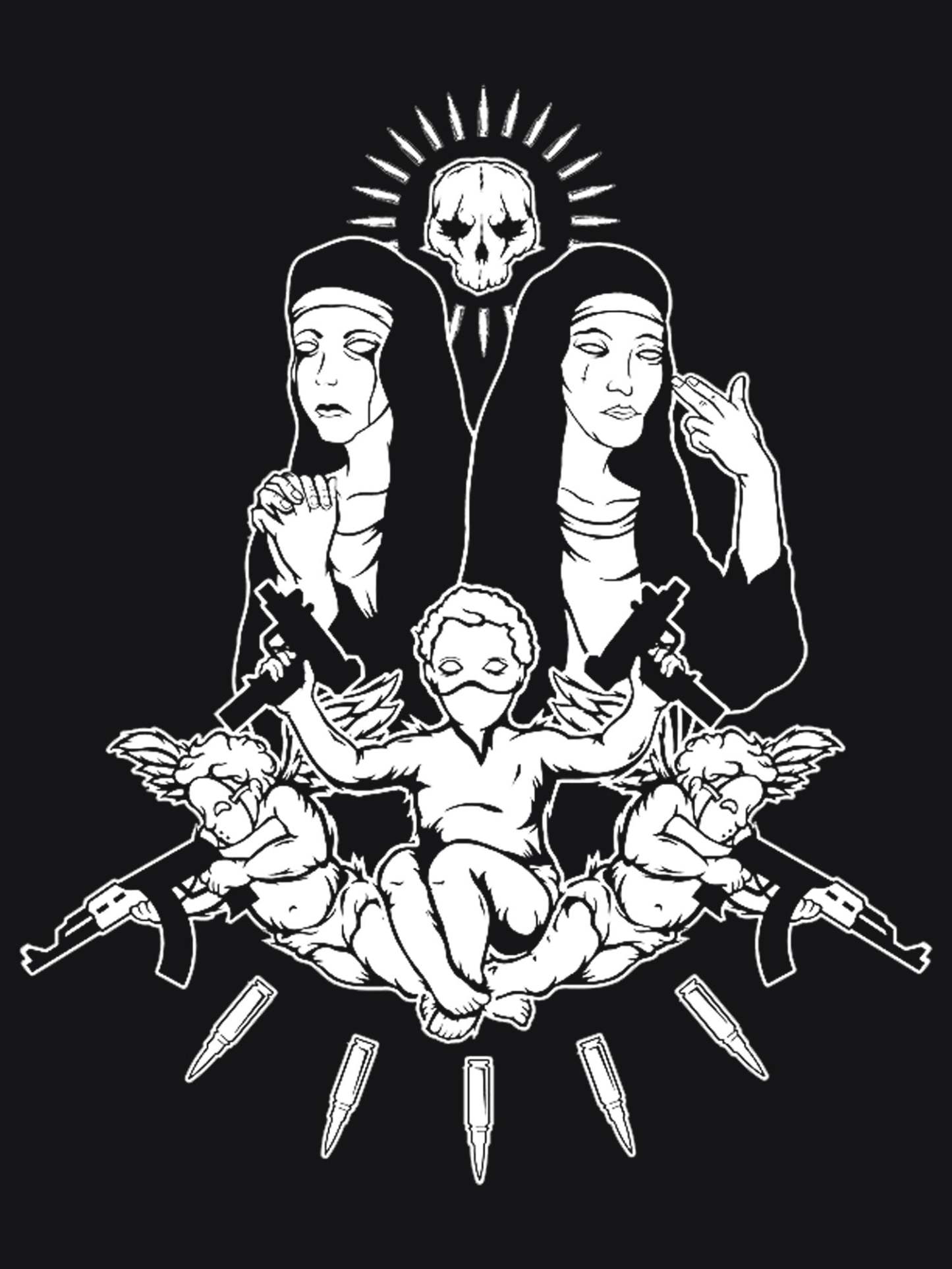 Heaven Gang Washed Tshirt