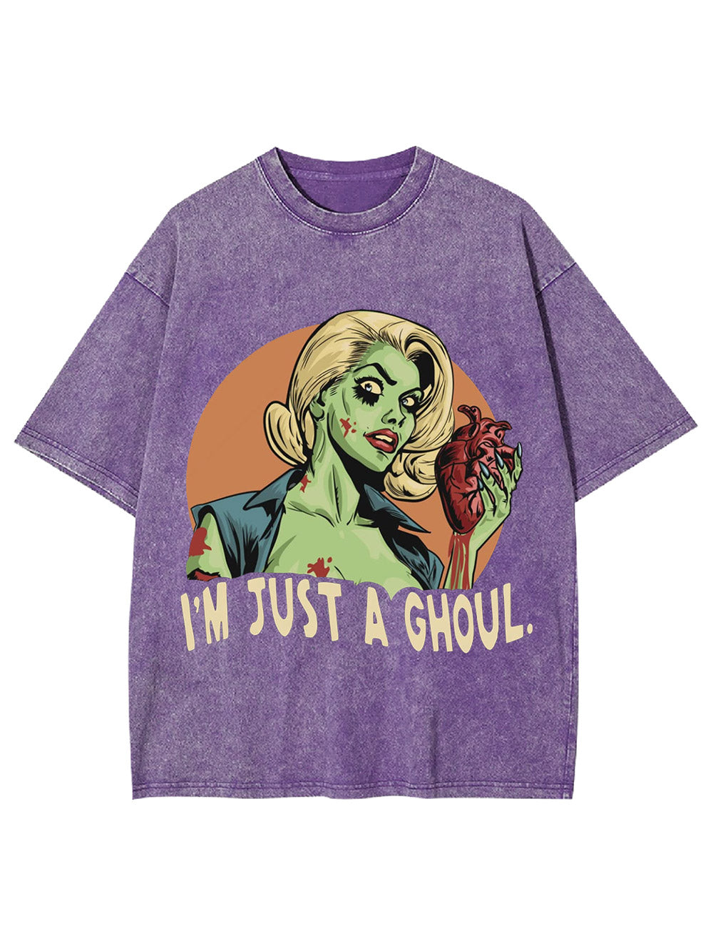 I'm Just A Ghoul Washed Tshirt