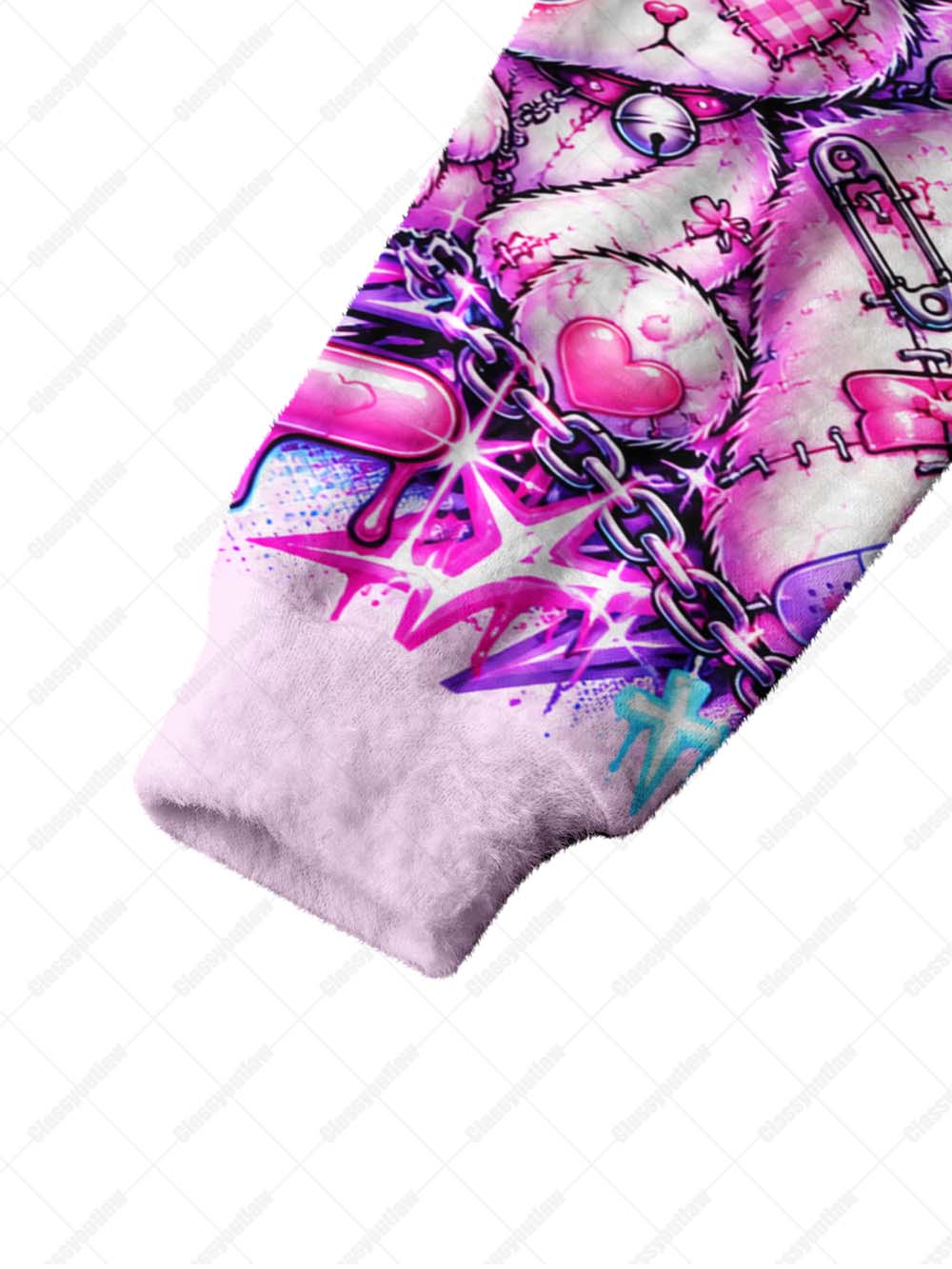 EMOTIONAL DAMAGE UGLY CARDIGAN SWEATERS