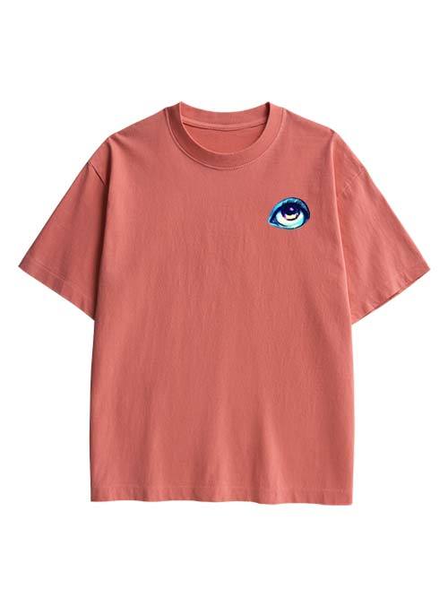 Celestial Visionary Double Sided Print Washed TShirt