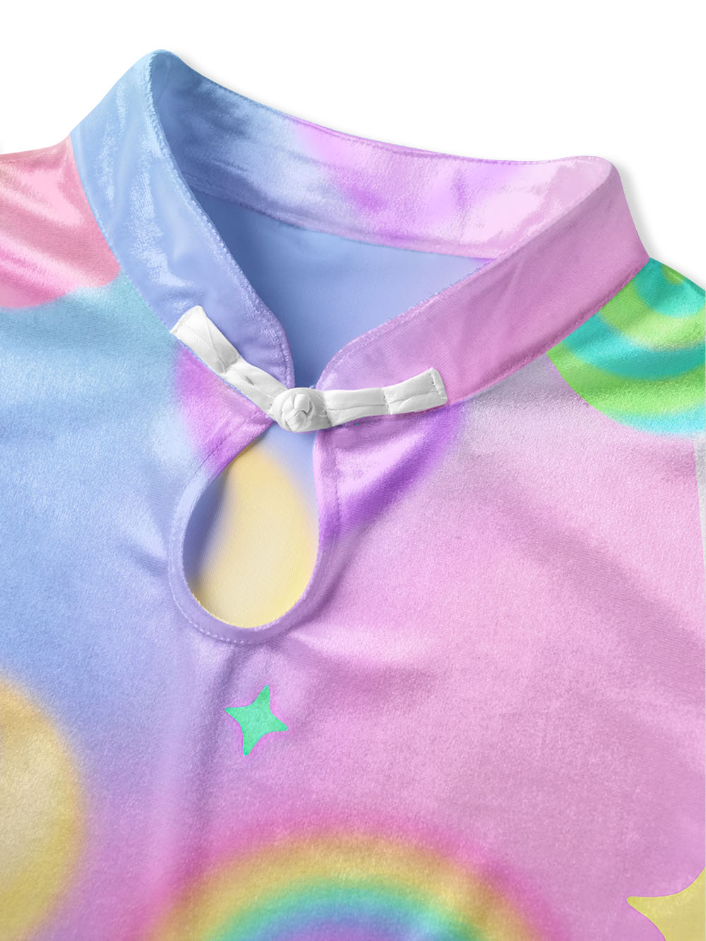 PASTEL DREAM QIPAO MINI DRESS