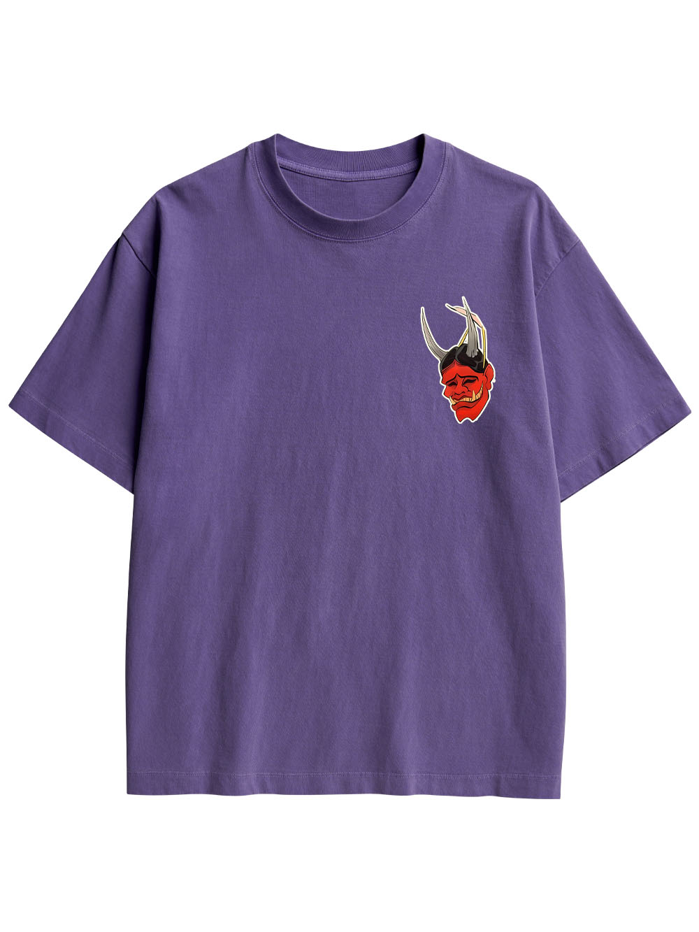 TATTOOED MYSTIQUE DOUBLE SIDED PRINT WASHED TSHIRT