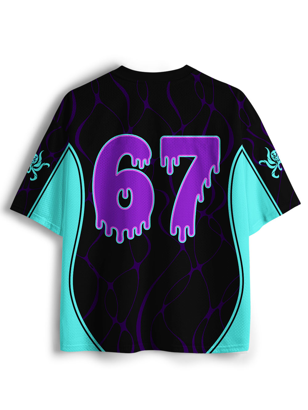 NEON MUSHROOM BRAIN MESH JERSEY