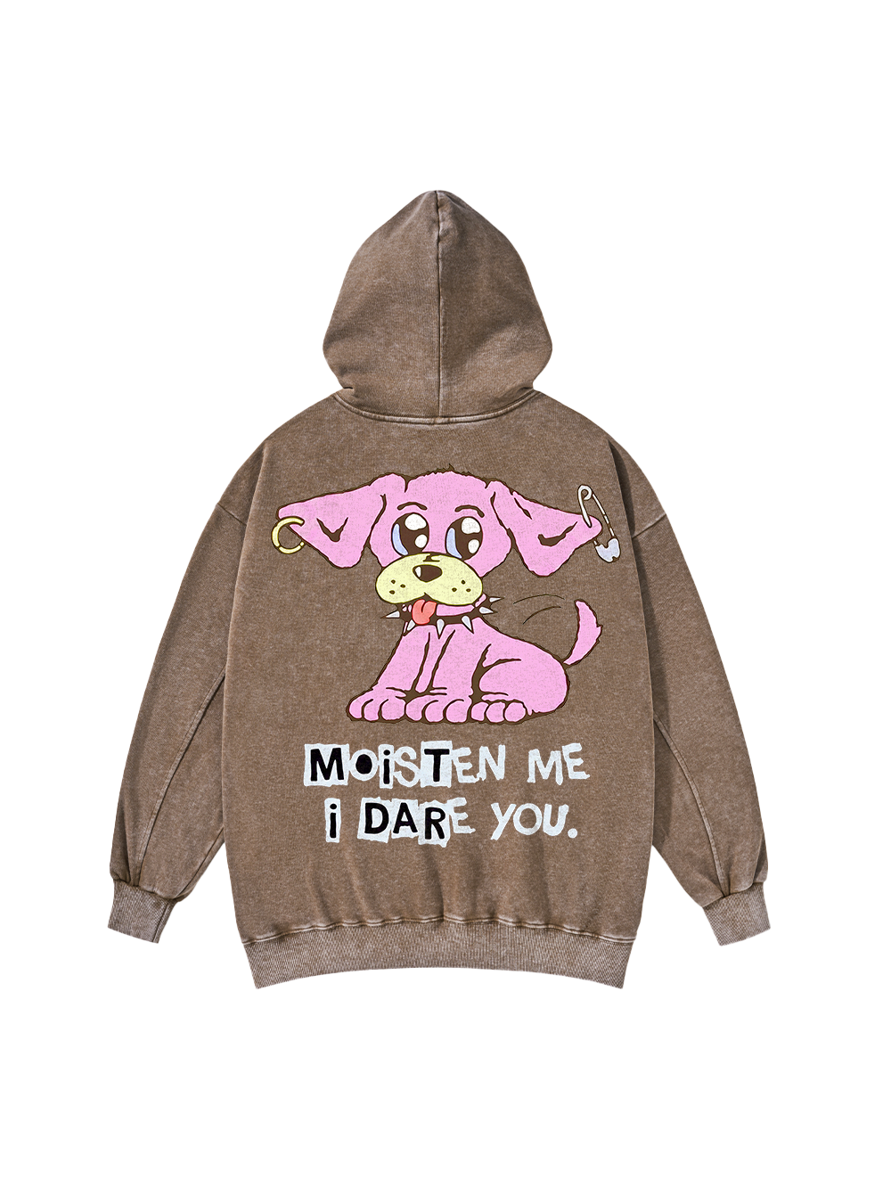 MOISTEN ME WASHED HOODIE