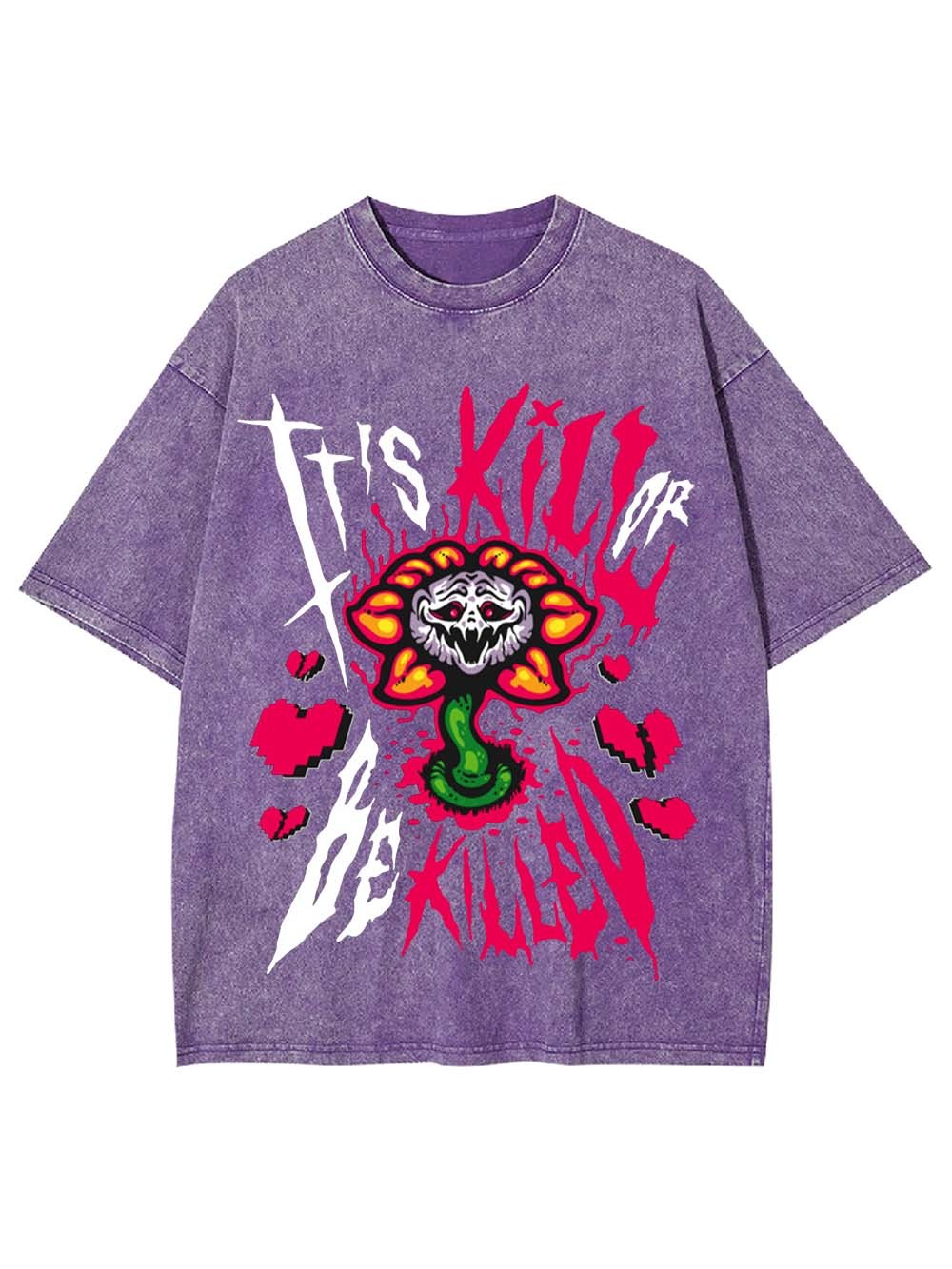 Kill Or Be Killed Washed Tshirt