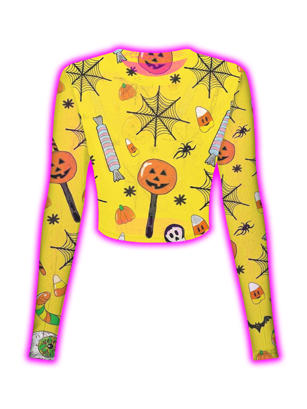 HALLOWEEN SPOOKY MESH TOP