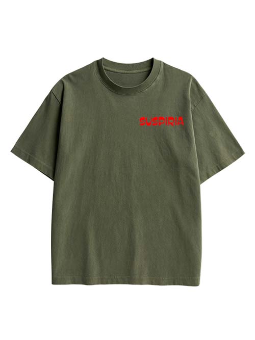 Suspiria Double Sided Print Washed TShirt