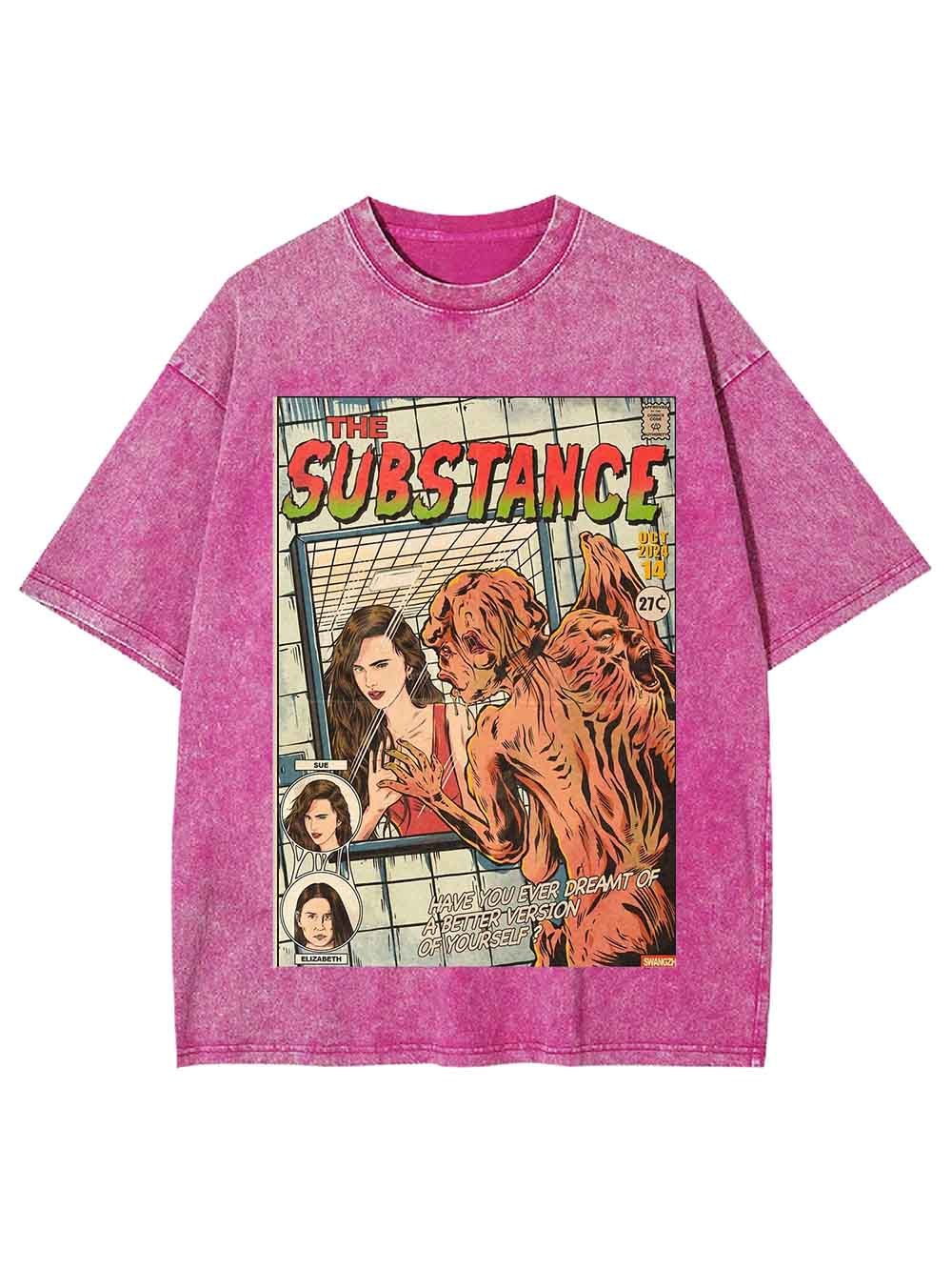 THE SUBSTANCE  WASHED TSHIRT