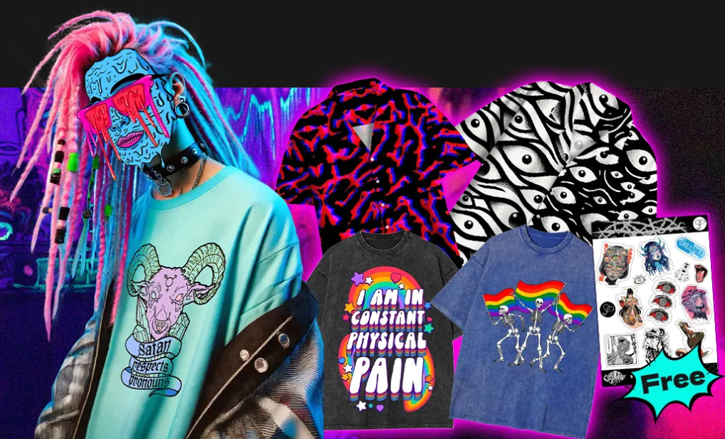 Breaking the Mold: Dive into ClassyOutlaw's Weirdly Wonderful Shirt Co