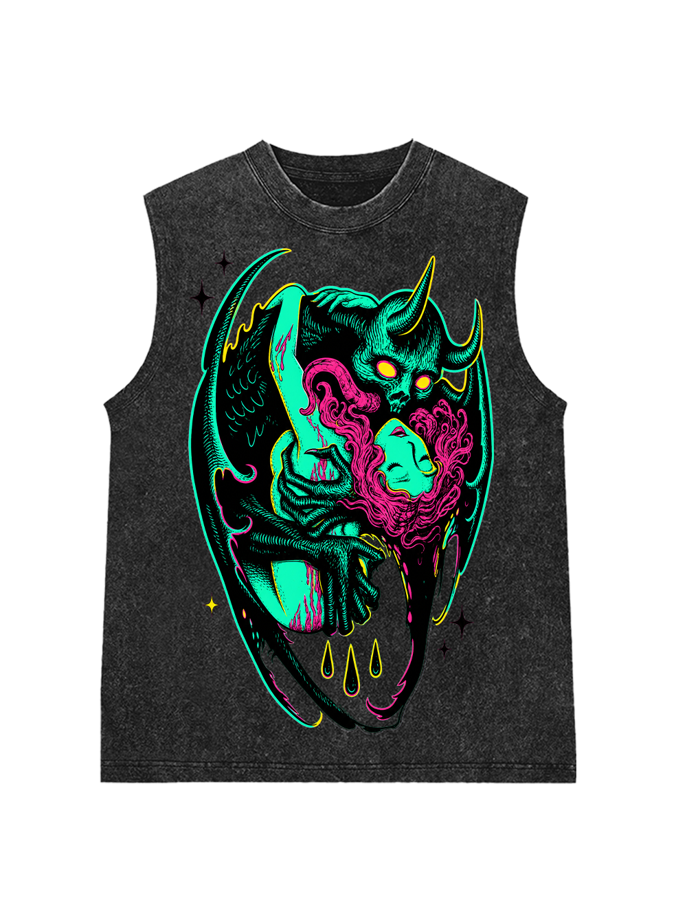 DEMON EMBRACE WASHED TANK
