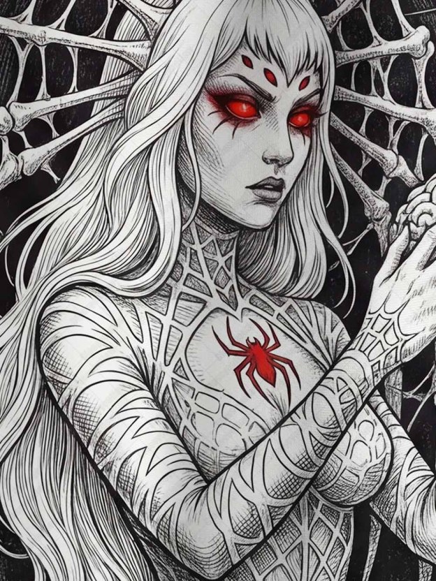 Dark Synapse Priestess Graphic T-shirt