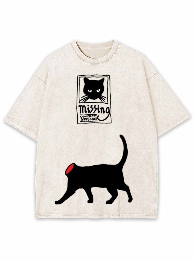 Missing Washed Tshirt
