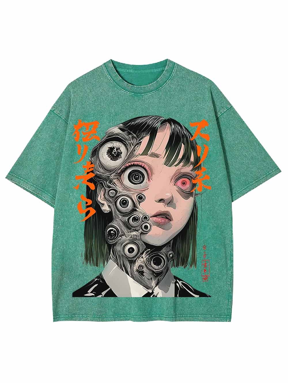 DISTORTED PERCEPTION WASHED TSHIRT