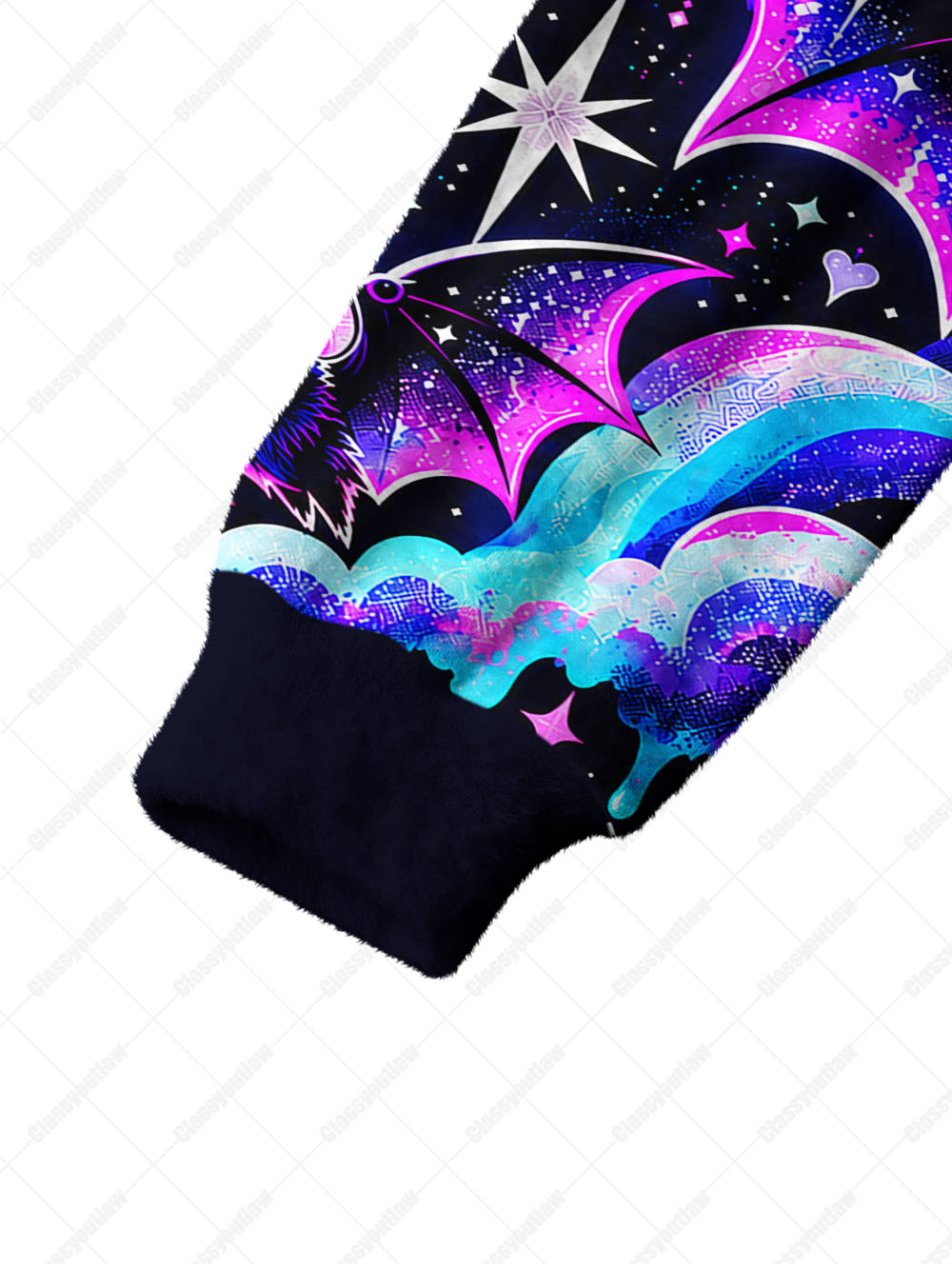 COSMIC BAT DRIP UGLY CARDIGAN SWEATERS