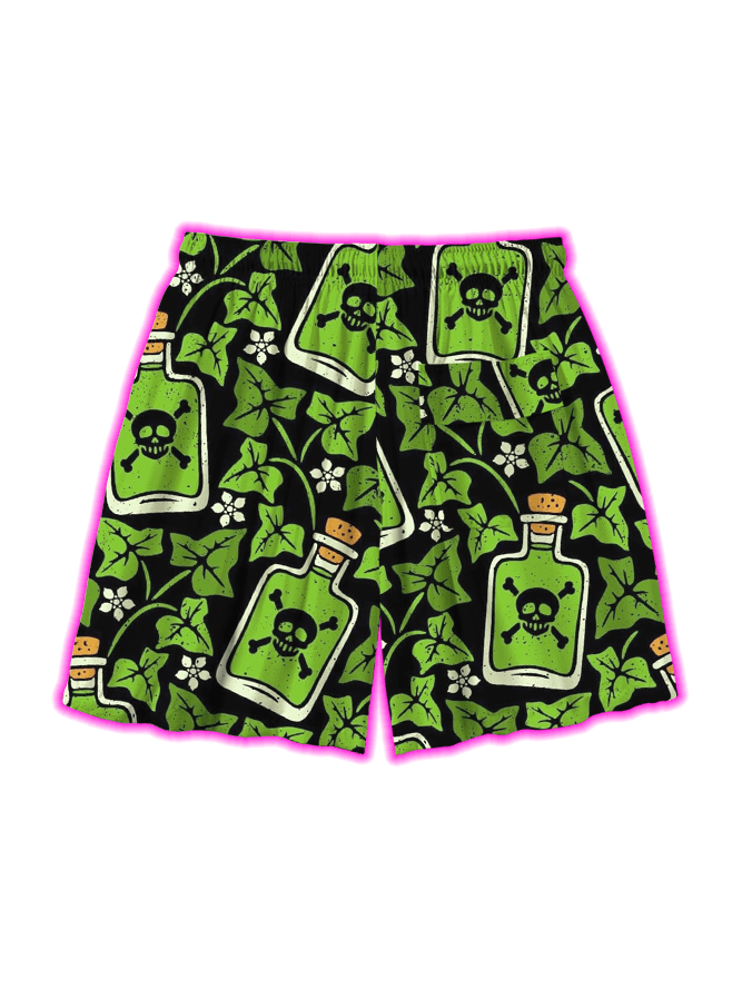Poison All Over Print Shorts