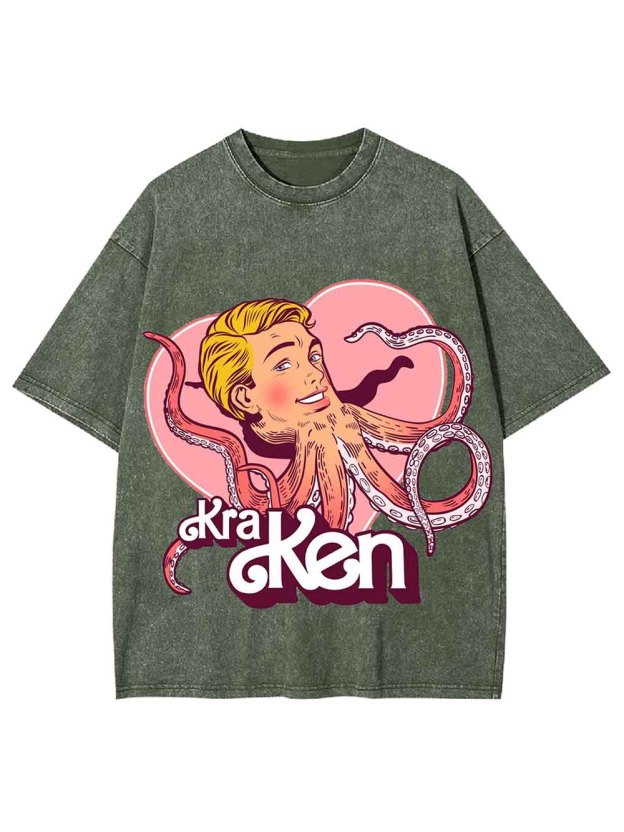 Kraken Washed Tshirt