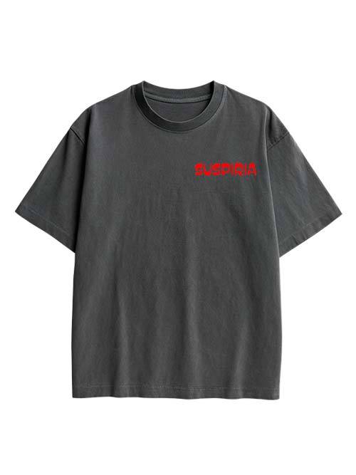 Suspiria Double Sided Print Washed TShirt