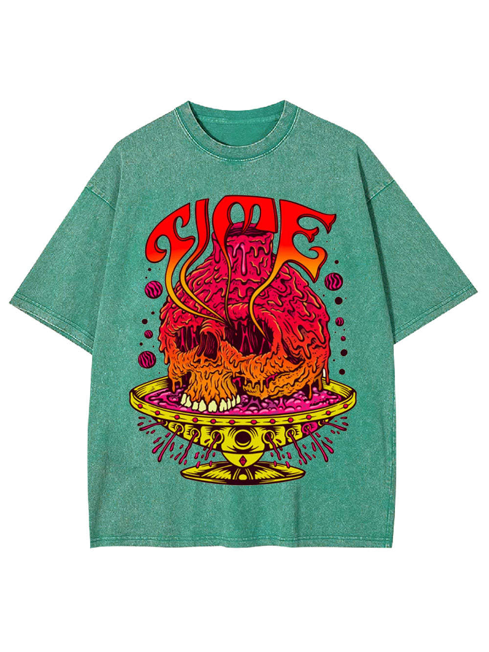 Time Washed Tshirt-ClassyOutlaw Sale