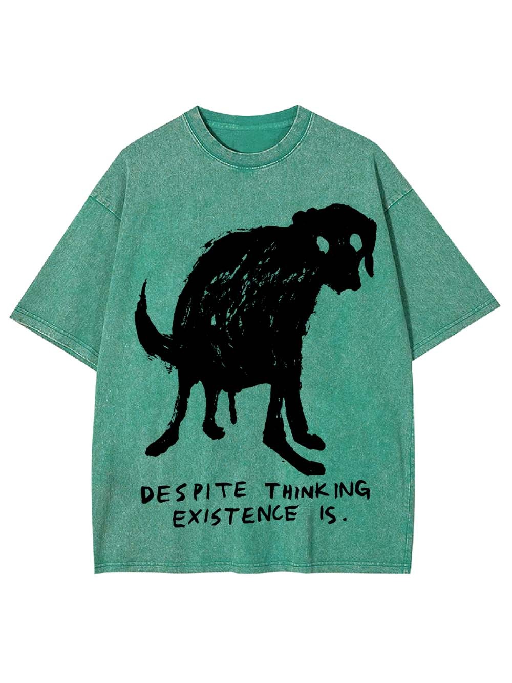 Bespite Thinking Existence Is Washed Tshirt