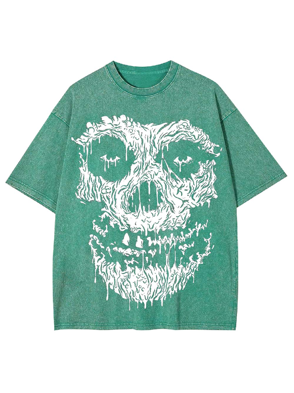 Dissolving Skull Washed Tshirt