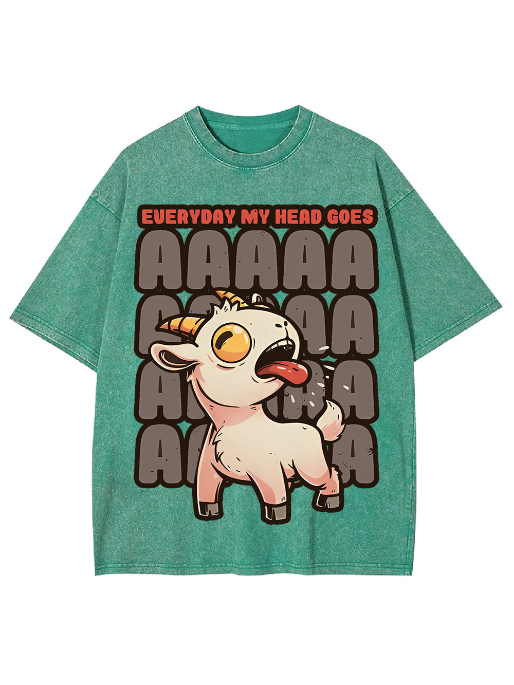 Everyday My Head Goes Washed Tshirt