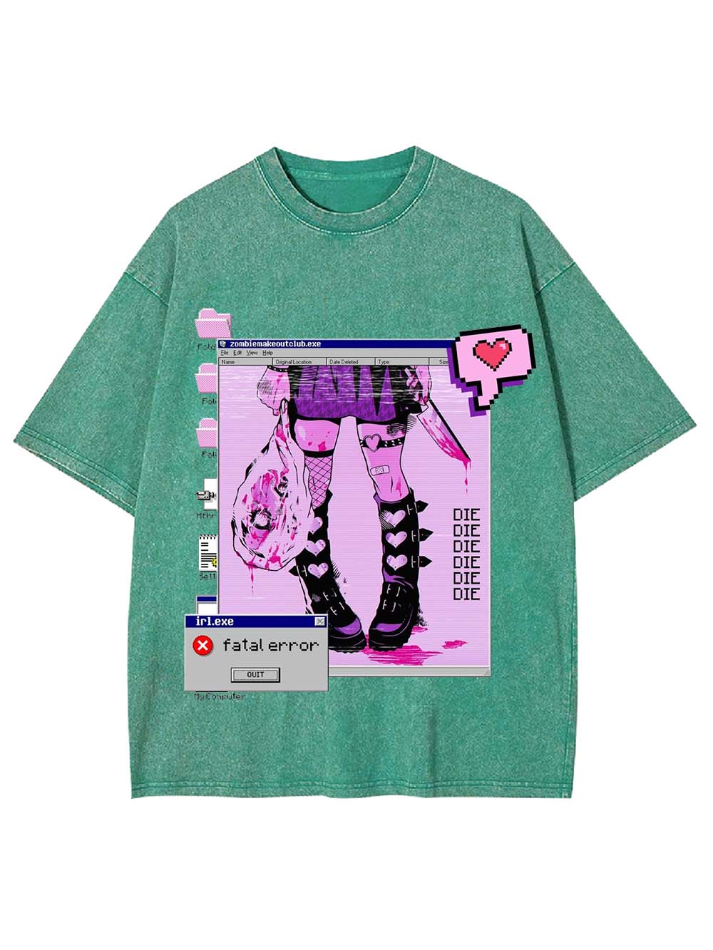 Fatal Error Washed Tshirt