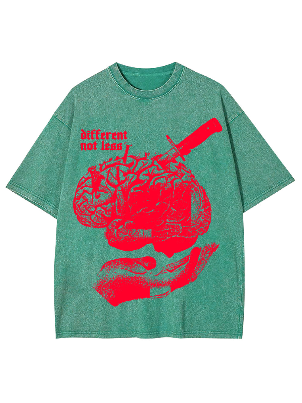 Different Not Less Washed Tshirt