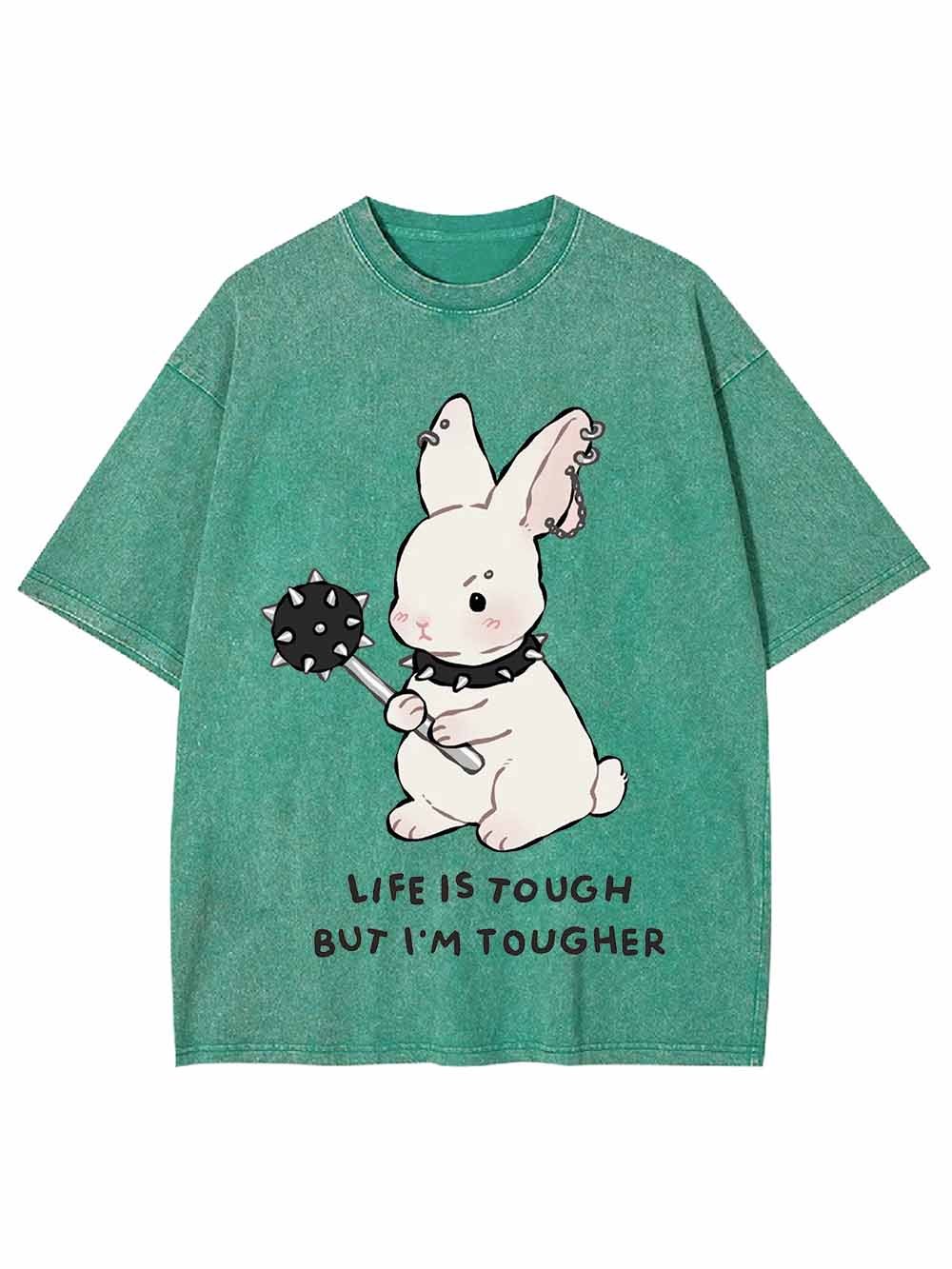 TOUGH BUNNY WASHED TSHIRT