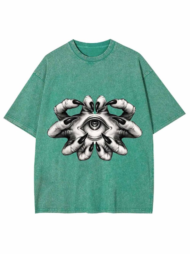 EYE OF POWER WASHED TSHIRT