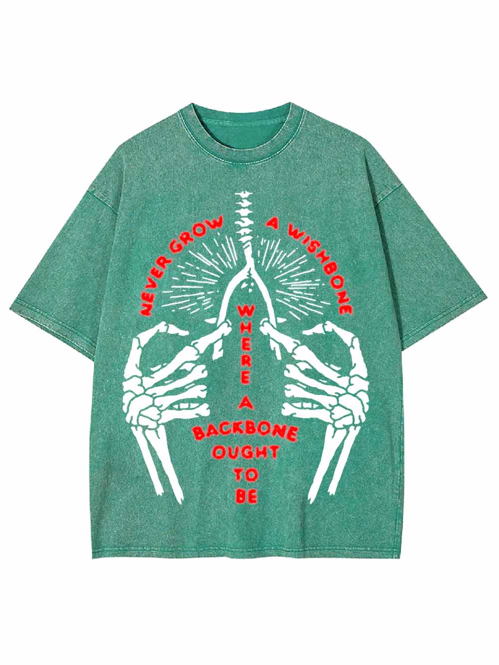 BACKBONE OUGHT WASHED TSHIRT