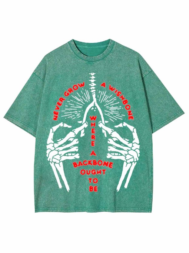 BACKBONE OUGHT WASHED TSHIRT