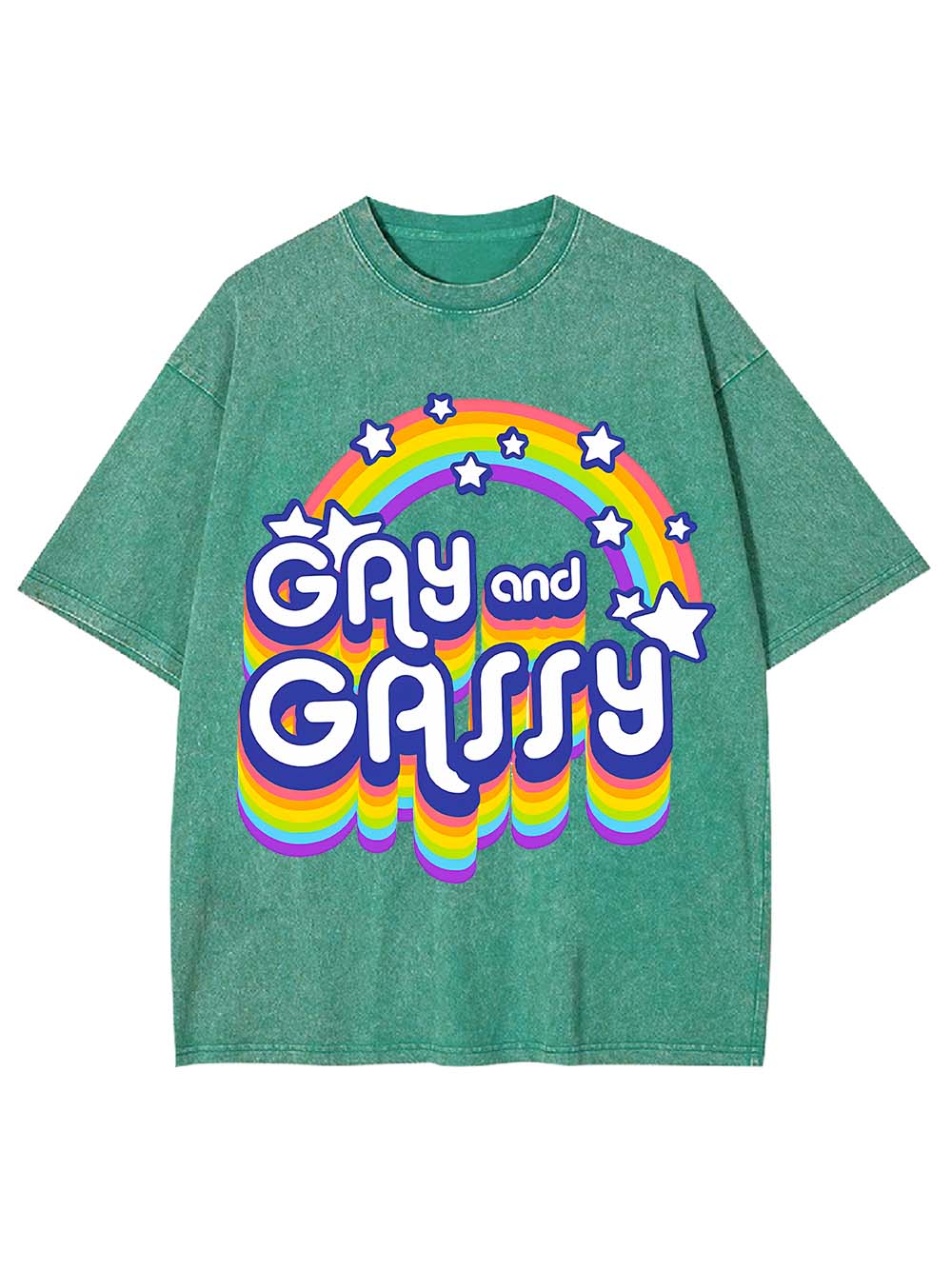 Gay and Gassy Washed Tshirt