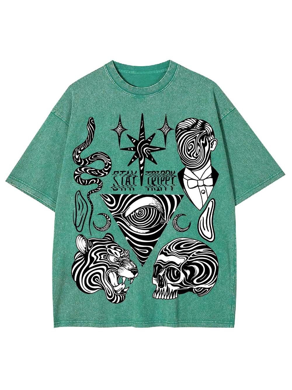 Patterns of Mystery Washed Tshirt