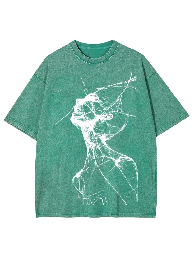 Struggling Consciousness Washed Tshirt