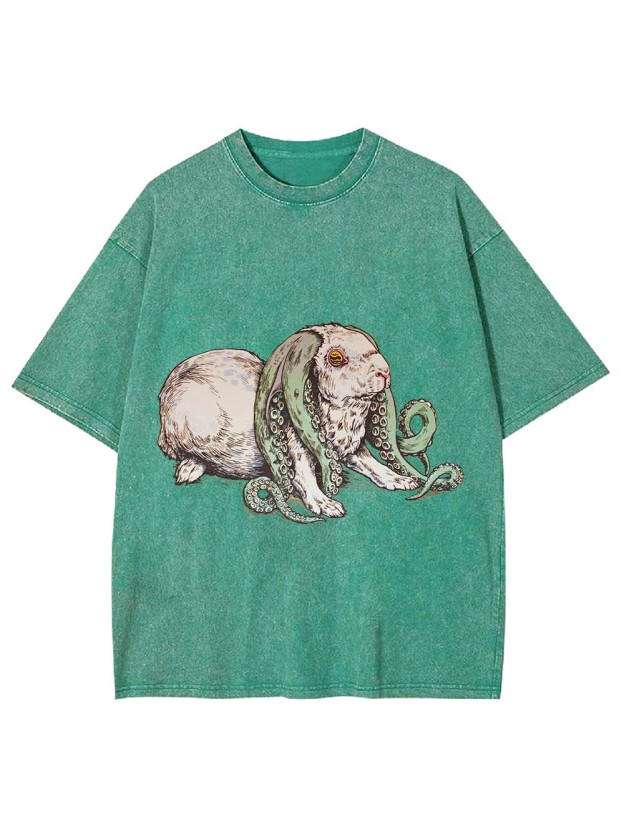 Octobunny Fusion Washed Tshirt