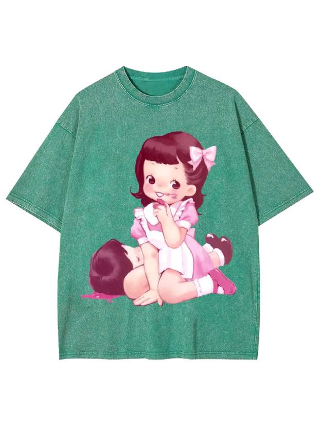 Sweet But Psycho Washed Tshirt