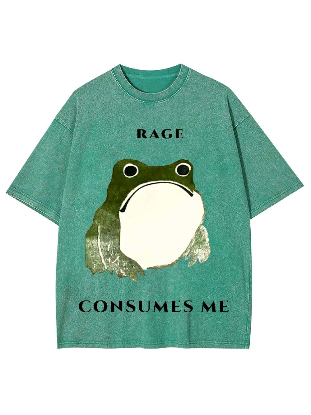 Rage Consumes Me Washed Tshirt