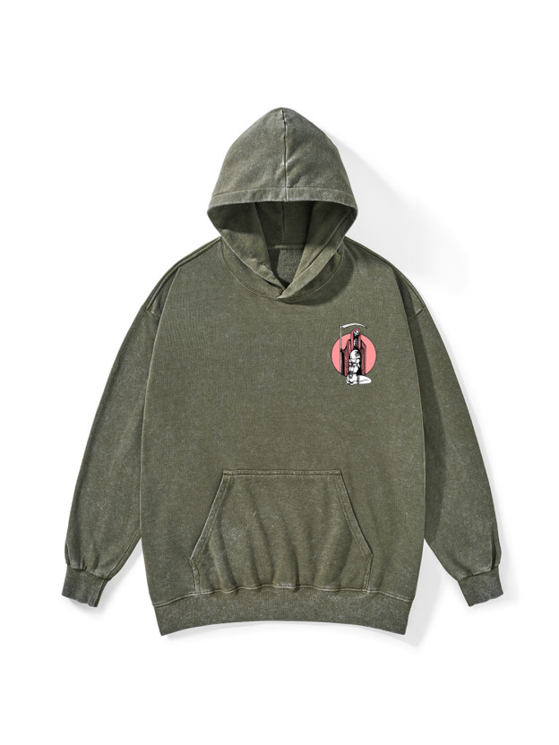 Death And Bound Washed Hoodie