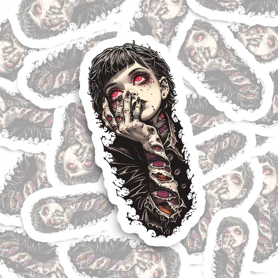 GAZE REBIRTH STICKER-ClassyOutlaw Sale