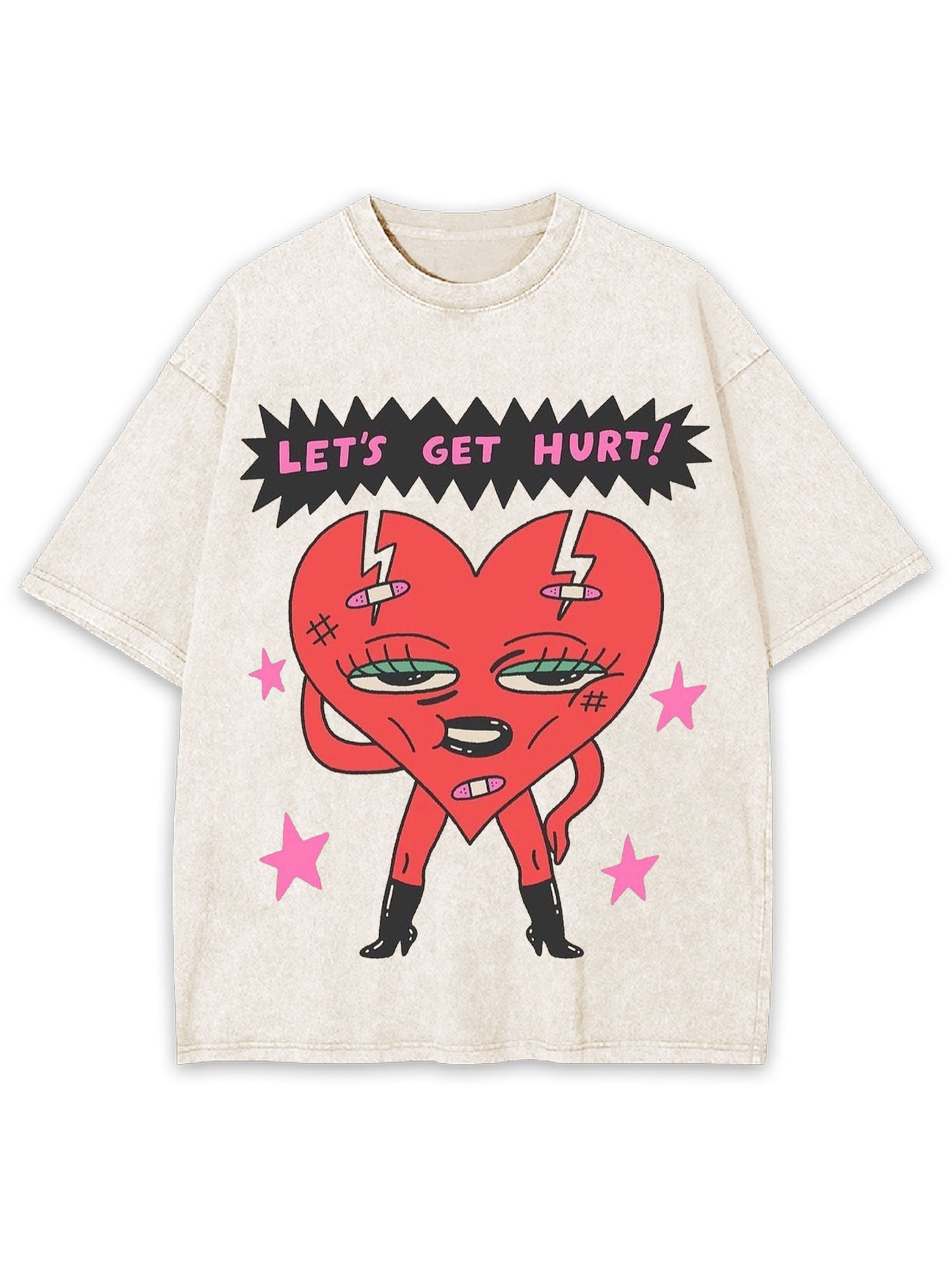 Let's Get Hurt Washed Tshirt