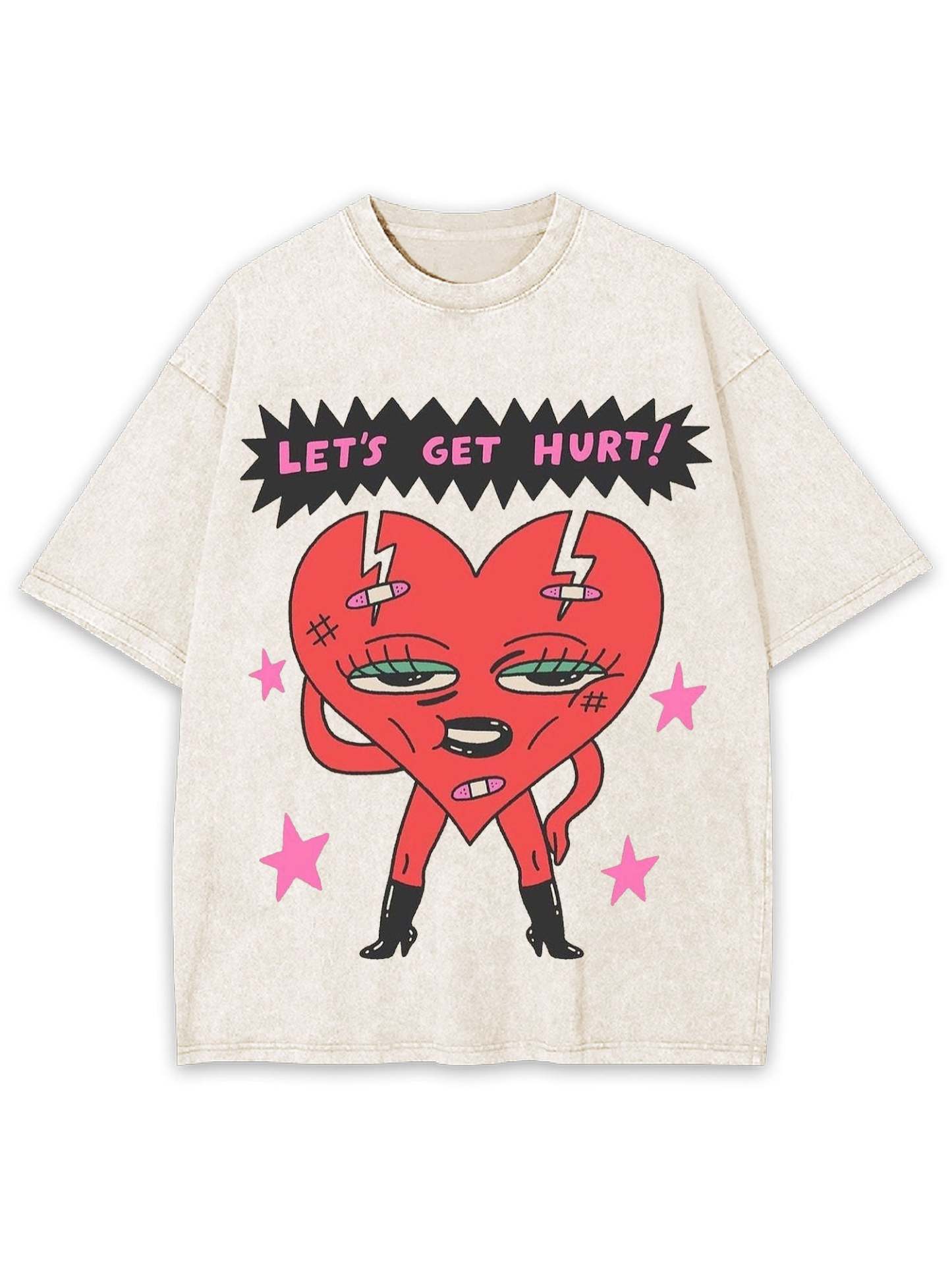 Let's Get Hurt Washed Tshirt