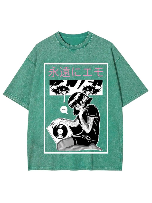 Forever Emo Washed Tshirt