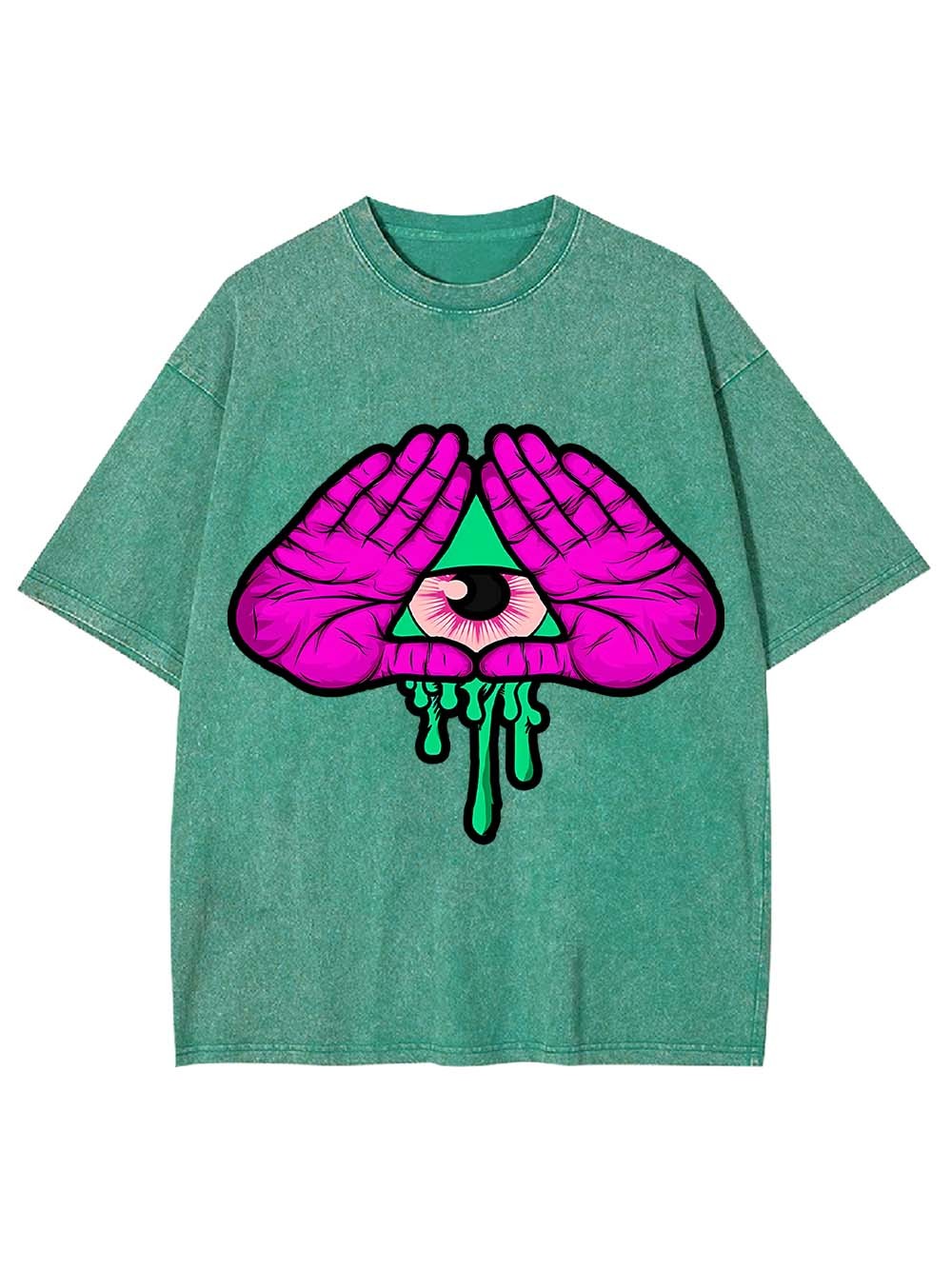 VISION OF THE ALL-SEEING WASHED TSHIRT