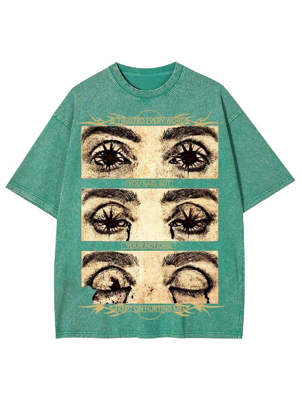 Broken Trust Chronicles Washed Tshirt