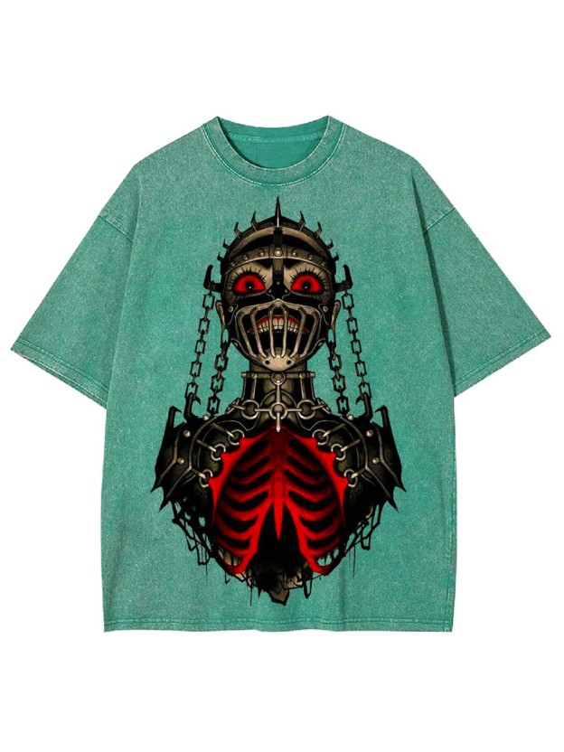 CAGED TERROR WASHED TSHIRT