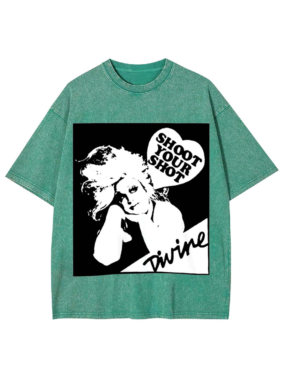 Shoot Your Shot Washed Tshirt