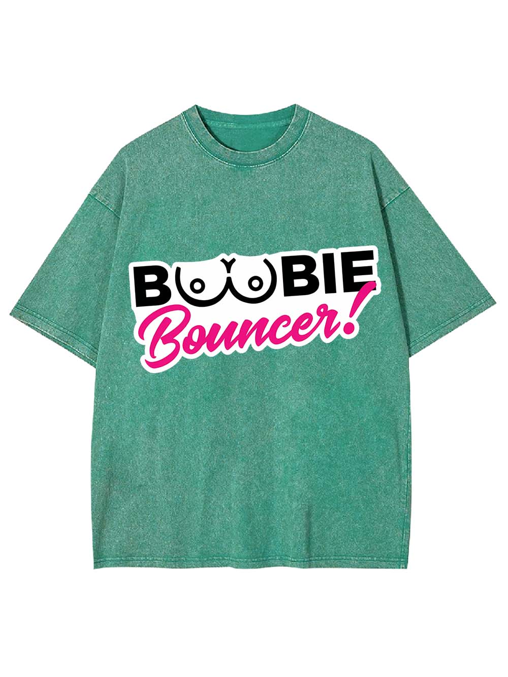 Boobie Bouncer Washed Tshirt